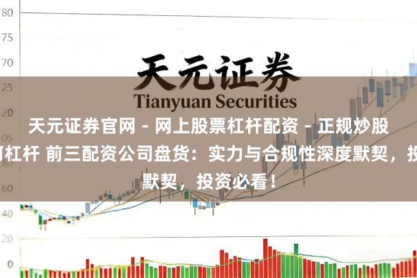 天元证券官网 - 网上股票杠杆配资 - 正规炒股配资如何杠杆 前三配资公司盘货：实力与合规性深度默契，投资必看！